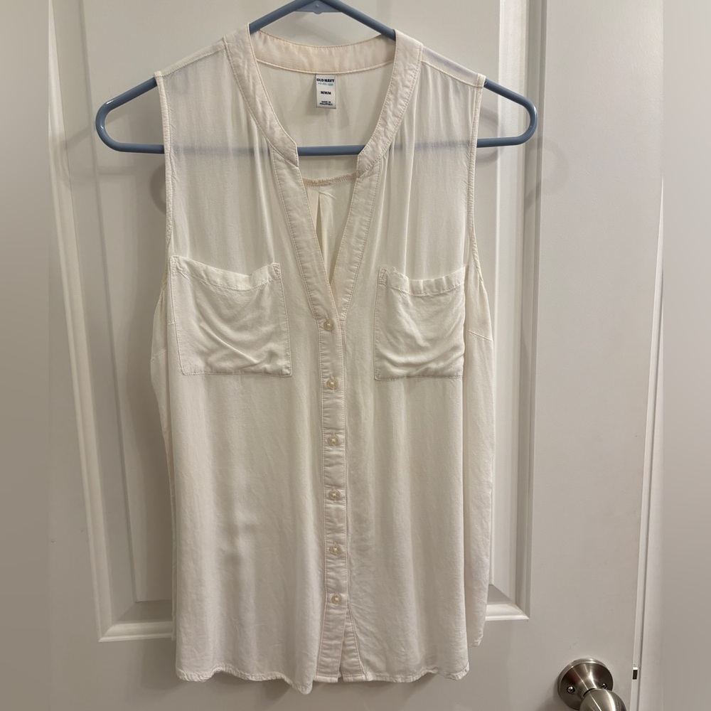 White Tank Top